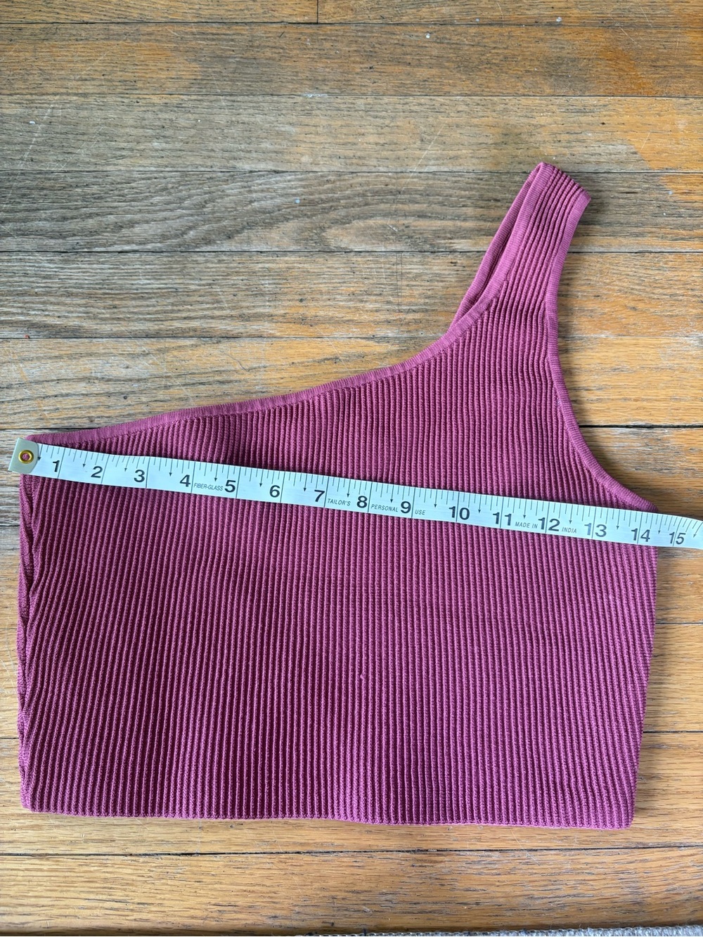 Aritzia Babaton Sculpt Knit One-Shoulder Cropped Tank - Picture 4 of 6